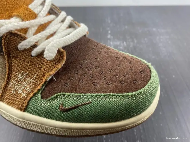 Boostmaster lin Retro 1 Low OG DZ7292-200 Jordan Voodoo Zion Williamson 0624